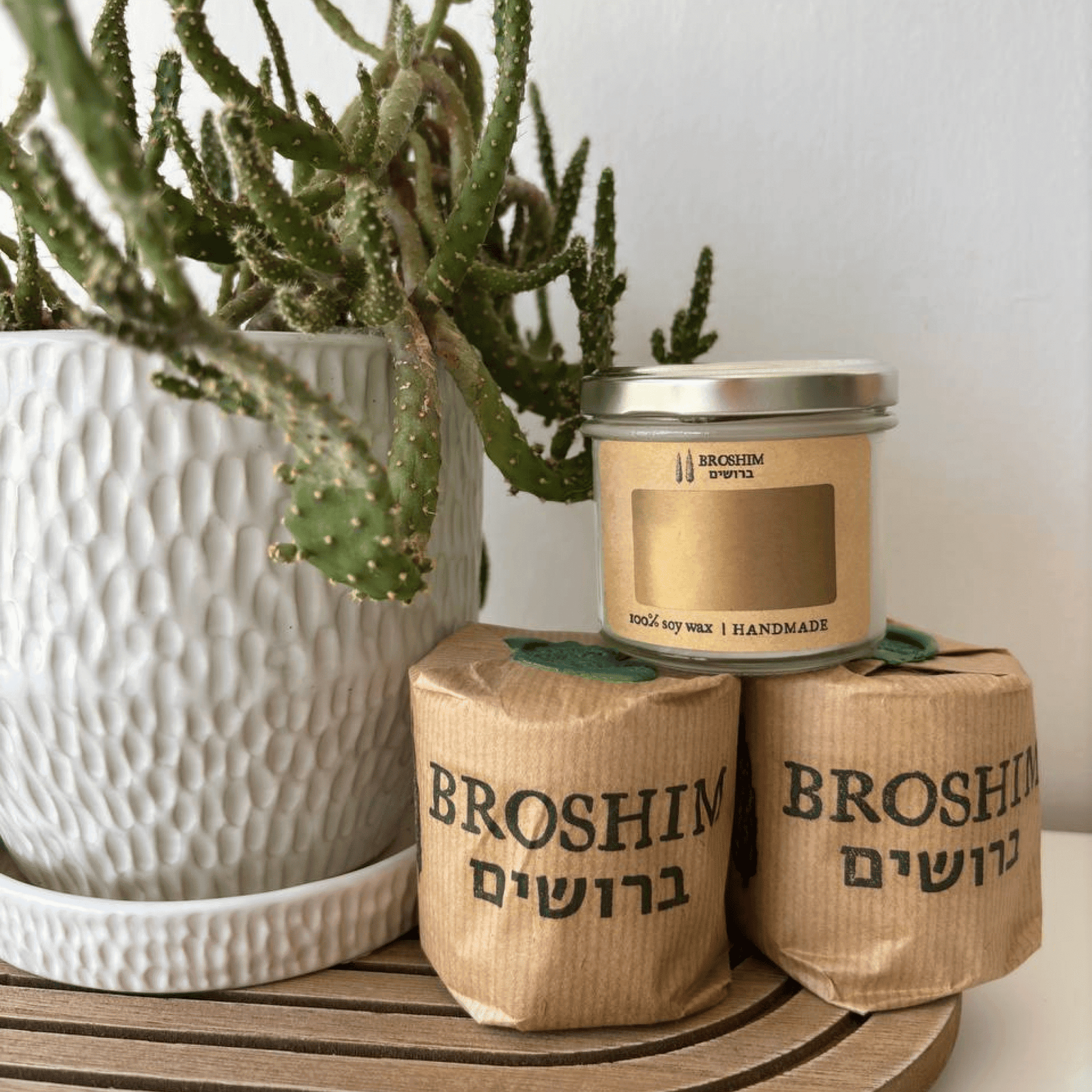Свечи с уникальными ароматами и деревянным фитилём, созданные в Израиле 9